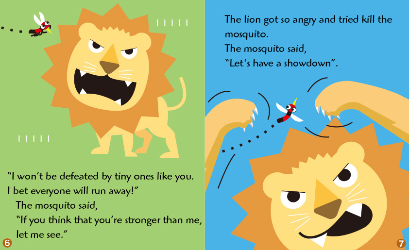 The mosquito & the lion