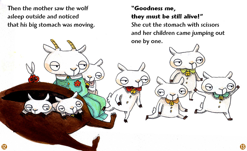 The Wolf & the Seven kids