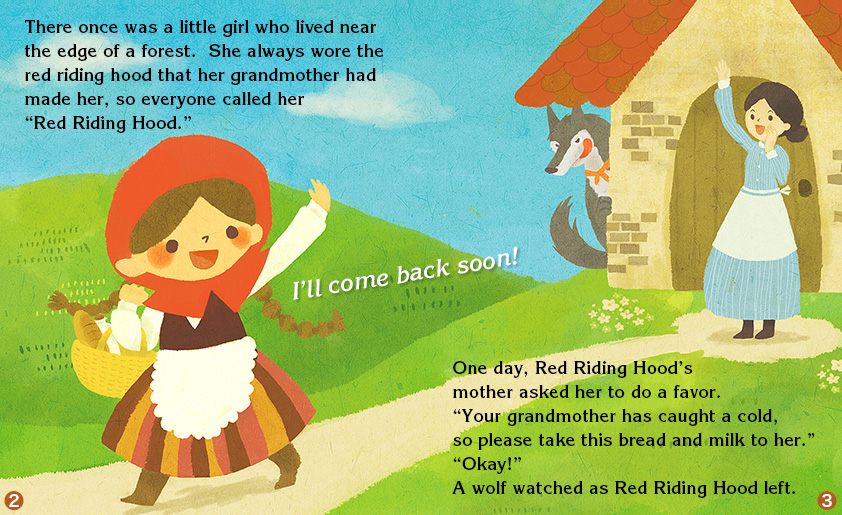 Little Red Riding Hood | Grimms' Fairy Tales | e-Douwa